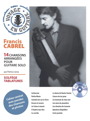 Voyage en guitare Francis Cabrel Visual